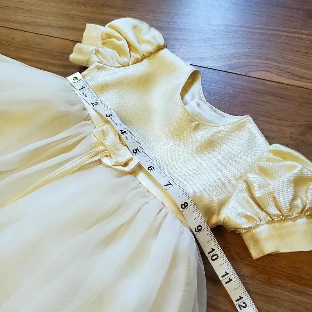 Piccolo Bacio Silk Baptism Gown 6m